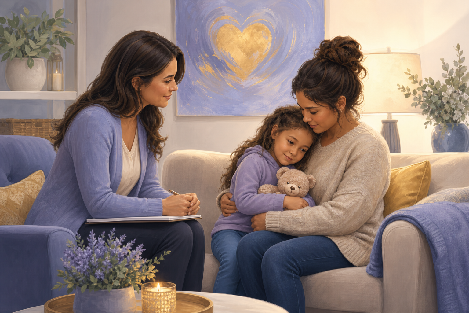 Support for women and children in shelter settings
